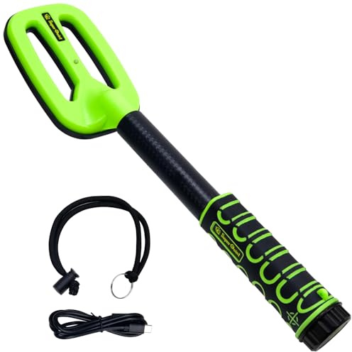 Umelee Détecteur de Métaux, Detecteur Metaux Portable avec Lumière LED, Alarme Sonore et Vibratoire, étanche IP68, Détection d'Or et d'Argent dans l'Eau, sur la Plage, en Forêt et dans Votre Jardin