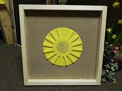 Bienenflucht komplett m.16 Ausgängen f. DNM Styropor-Beute/Segeberger Zargen 50x50cm Holzrahmen Imker Imkerei