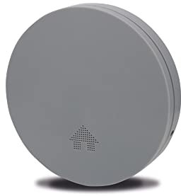 UNITEC Rauchwarnmelder Design, Feuermelder, 10 Jahres Batterie, Q-Label, VDs 3131, DIN EN 14604, grau