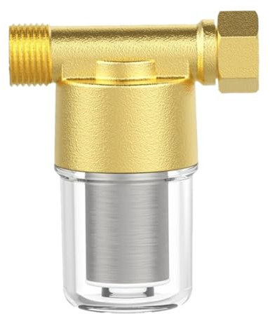 1/2 Wasserfilter Für Wasserhahn, Schiffstank Wasserfilter, Wasser Vorfilter, Wasserfilter Filterkombination, Sedimentfilter Geeignet für Duschköpfe, Warmwasserbereiter, Wasserreiniger