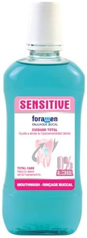 Mundspülung Total Care 500 ml · Hilft, Überempfindlichkeit der Zähne zu lindern 0% Alkohol · Halten Sie Ihren Mund sauber und frisch