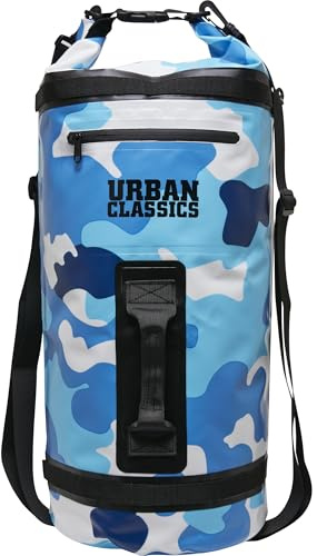 Urban Classics Unisex Adventure Dry Backpack bluewhitecamo, one size