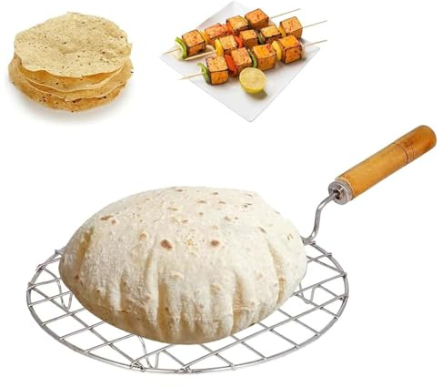 Roti Maker, Roaster Papad Jali, Roti Maker, Barbeque Jali Roaster Chapati Toast Grill Roaster