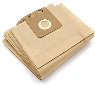 vhbw 10x Staubsaugerbeutel kompatibel mit Nilfisk/Alto VC300 Hepa, VC 300 Hepa, VP 300, VP 300 / VP300, VP300 Hepa Staubsauger - Papier, braun