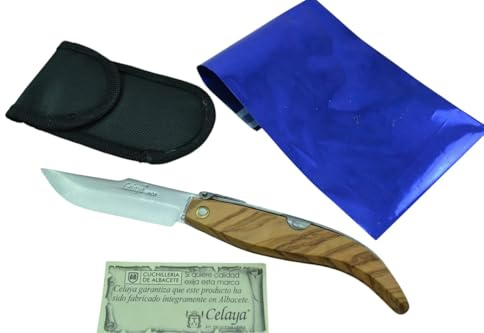 Coltello Celaya Classic Albacete di Legno d'ulivo 8 cm