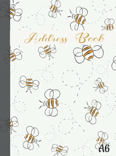 Small Address Book: small address book for purse. purse size address book. small address book with tabs. small Address Books with Alphabet Index for All Your Contacts! 4 x 6 in