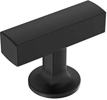 Amerock BP37100MB Everett Knob, Matte Black