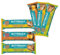 Plant Based Vegan 6 Chocolate Bar Bundle Containing Buttermilk Honeycomb Blast, Caramel Nougat and Peanut Nougat