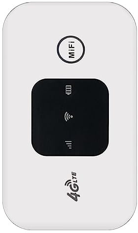 Foemey 4G Wireless WiFi Router Car Mobile WiFi Wireless Hotspot MiFi 150Mbps soporta 10 usuarios con ranura para tarjeta SIM