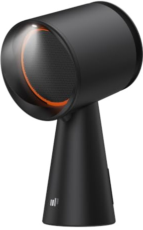 Upstreman Cappa Aspirante Portatile da Tavolo, 3 Velocità con Grande Contenitore Olio, Filtro Alluminio e Carbone Rimovibile, Ventola da Cucina per Barbecue Indoor, Hot Pot, Nero
