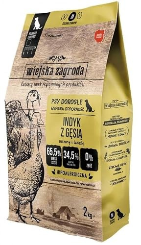 Wiejska Zagroda Alimento seco para perros pavo ganso M 2 kg