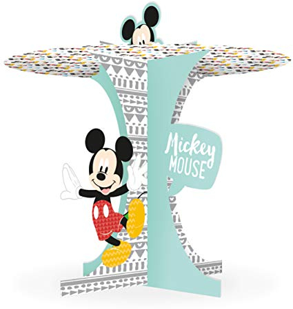 Disney Mickey Mouse Cupcake Stand Birthday Party Supplies Tableware CupCake Stand