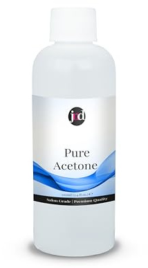 JND 100% Pure Acetone Soak-Off Gel Acrylic Tips Nail Glue Nail Polish Remover (100ml)