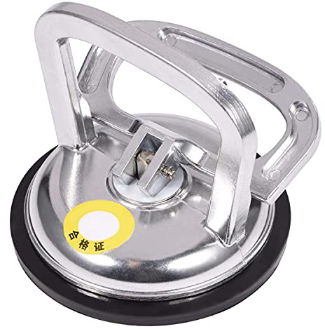 Sollevatore di vetro per rimozione di ammaccature a ventosa Sollevatore di vetro in lega di alluminio con ventosa a piastra singola Sollevatore di vetro a vuoto Mover Cuscinetto per riparazione di amm