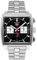 Tag Heuer Monaco CBL2113.BA0644 Automatische Armbanduhr mit schwarzem Zifferblatt, Schwarz