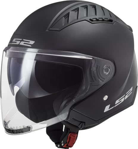 LS2, Casco Moto Jet COPTER II SOLID Matt Black, M