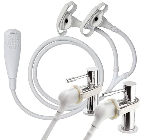 Croydex Secura Bath & Basin Spray 1.5m Hose