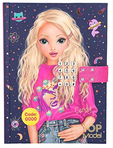 Depesche 10298 - Tagebuch mit Geheimcode und Sound TOPModel, blau