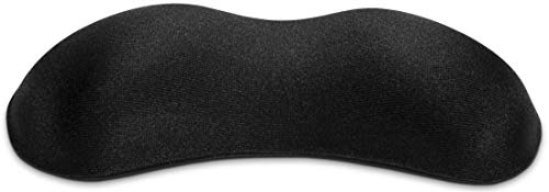 Speedlink LAX Gel Mouse Wrist Rest - ergonomische Handgelenkauflage für Maus, samtige Textiloberfläche, flexible Gelfüllung, Rutschfeste Unterseite, Handauflage, Handballenauflage, schwarz