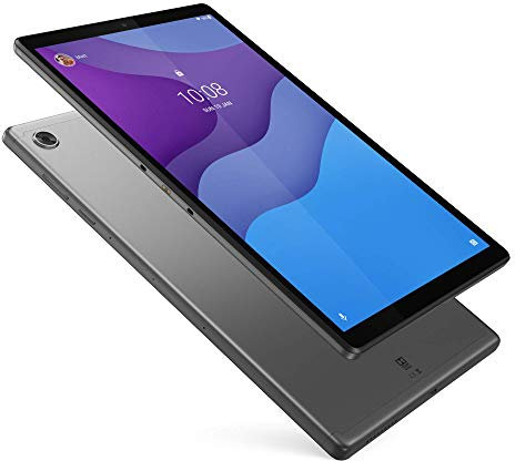 Lenovo Tab M10 HD (2nd Gen) - Tablet de 10.1 HD (MediaTek Helio P22T, 4 GB de RAM, 64 GB ampliables hasta 1 TB, 2 Altavoces, WiFi + Bluetooth, Android 10) - Gris Oscuro