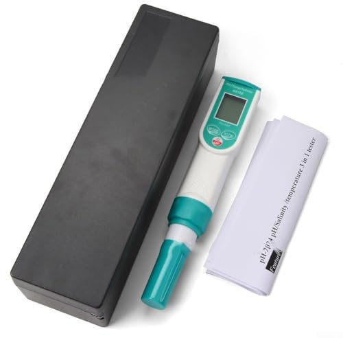 PH Meter,3 In 1 LCD Digital PH Meter,Soil Testing With Automatic Temperature Compensation Digital PH Meter, For Testing PH And Temperature