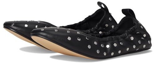 Michael Michael Kors Womens Amy Ballet Black 8 M