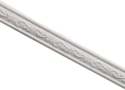 Rodapié de espuma para bordes de pared, líneas decorativas adhesivas, borde de papel tapiz autoadhesivo 3D, borde de moldura flexible, borde de papel tapiz para decoración del hogar, hotel, 90.55