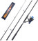 Sougayilang Karpfen Rute und Rolle Combo, 3-Abschnitt High - Qualität Carbon Angelrute und Karpfen Reel Angelset mit Angelschnur Haken Rigs-33