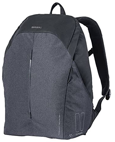 Basil Bicycle Backpack B-Safe Nordlicht Graphite - 18 Liter