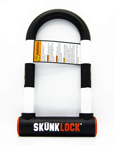 SKUNKLOCK V2 - Lucchetto a U per bicicletta, con prodotti chimici antifurto