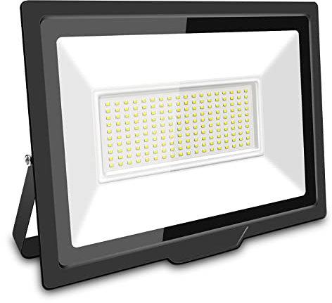 Willpower Faretto LED da Esterno 150W 15000LM IP66 Proiettore 6000K Bianco Lampada Luce di Sicurezza 85V-265V Illuminazione per Giardino Garage Cortile Patio Corridoio