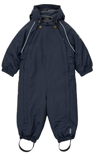 Mikk-line Schneeanzug Baby 98 Blue Nights | Nylon Kleinkinder | Schneeanzüge Für Jungen Und Mädchen | Wasserdicht 20.000 mm