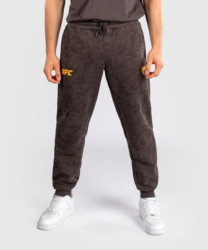 Venum UFC Fusion Fight Week Pantalon en Coton pour Hommes - Marron Terrestre - S