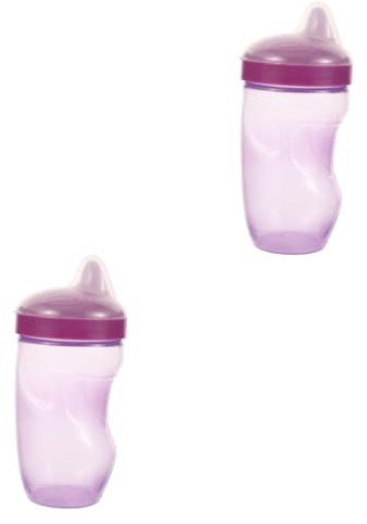 HAPINARY 2 Stück Wasserbecher Für Säuglinge, Vielseitiger Kinder Milchbecher, Schnabeltasse, Baby Trainingsbecher Für Babys Ab 12 Monaten, Tragbarer Wasserbecher, Schnabeltassen,