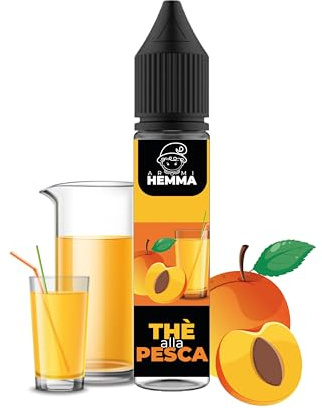 AROMI HEMMA | Aroma Thè alla Pesca 20ml Singola Unità | Aroma Concentrato Alimentare