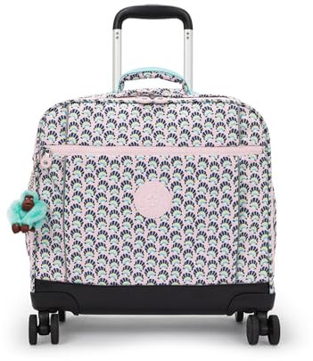 Kipling New STORIA Grand Sac à roulettes, Carry on, Geo Shell (Bleu)
