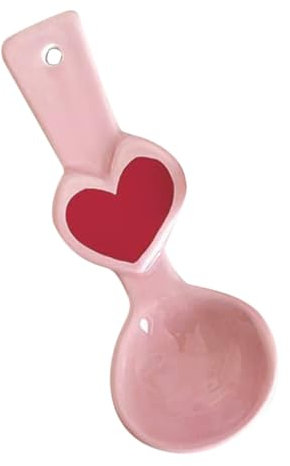 ULTECHNOVO Cucchiaio in Per Servire Gelato Dessert Porridge e Salsa Leggero Facile Da Impugnare e Riporre Adatto Per Caffè Zuppe e Uso Quotidiano