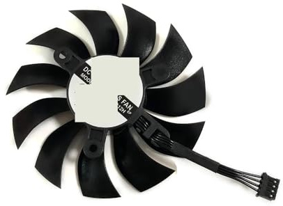 LFGOZSD Ventilador para Tarjeta gráfica VGA de 90 mm (85 mm), PLA09215B12H, 4 Pines, refrigeración para EVGA GTX1060 SC ACX