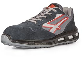 U-Power Red Lion Active, Chaussures de sécurité unisexes, légères, flexibles, anti-crevaison en cuir, avec insert Infinergy, avec embouts en aluminium (Blue 37)