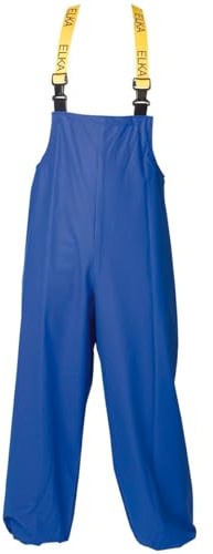 Elka PU Latzhose Cleaning Nässeschutz, Fb. blau, Größe XL
