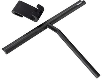 WENKO Badezimmerwischer Mola Silikon XXL Schwarz