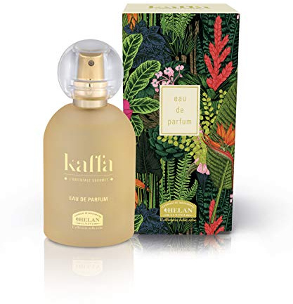 Helan, Kaffa, Profumo Donna Eau de Parfum, Aromatico, Speziato e Ambrato, Note di Patchouli e Sandalo con Dolce e Amaro della Vaniglia e Anice, Liquirizia e Mandorla, 50 ml - Made in Italy, 1
