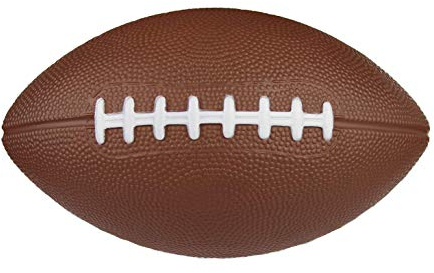 No Huddle American Football Indoor Softball aus Schaumstoff 20,5cm Länge (1er-Pack Braun)