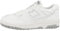 New Balance Men's 550 Sneaker, White, 8.5 UK