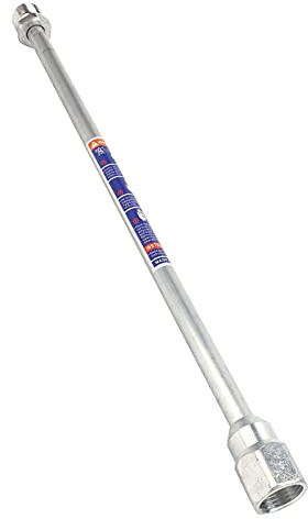 KIMISS Extension de Pulvérisateur sans Air Tige D'extension de Pulvérisateur Peinture Universelle Pistolet Pointe Outil de Poteau Matériel Manuel Fournitures Tige D'extension de (38cm)