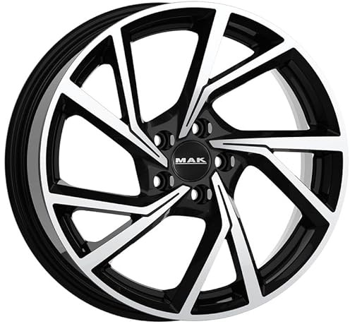 CERCHIO IN LEGA MAK KASSEL 7.5x17 5x112 ET 46 BLACK MIRROR