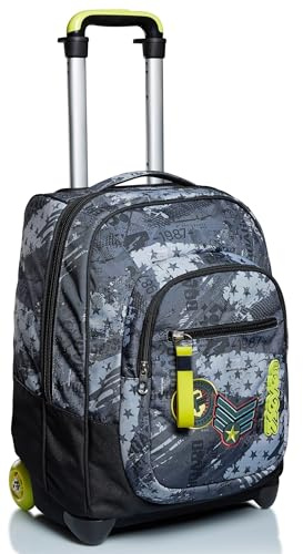 Seven Kit scuola - TROLLEY BUSTINA OMAGGIO - funzione Zaino scuola con spallacci -