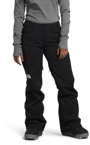 The North Face Women's Freedom Stretch Pant (Standard & Plus Size) | Water Repellent, Seam Sealed, Reinforced Knee Pads, Zip Pockets, TNF Black-NPF, Large Regular