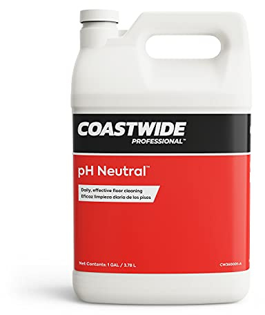 COASTWIDE Professional Floor Cleaner pH Neutral, 3.78L/128 Oz., 4/Carton