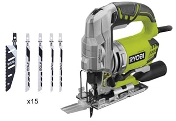 Seghetto alternativo RYOBI - 680 W - 15 lame - 105 mm - RJS1050-KA15